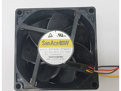 SANYO DENKI山洋 San Ace 提供多款 IP68 防水風扇（如 9WP、9WL、9WV系列等）