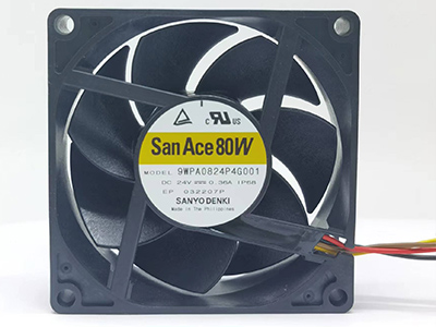 9WPA0824P4G001 -山洋IP68防水散熱風(fēng)扇實(shí)拍圖